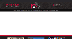 Desktop Screenshot of kieferrealtygroup.com